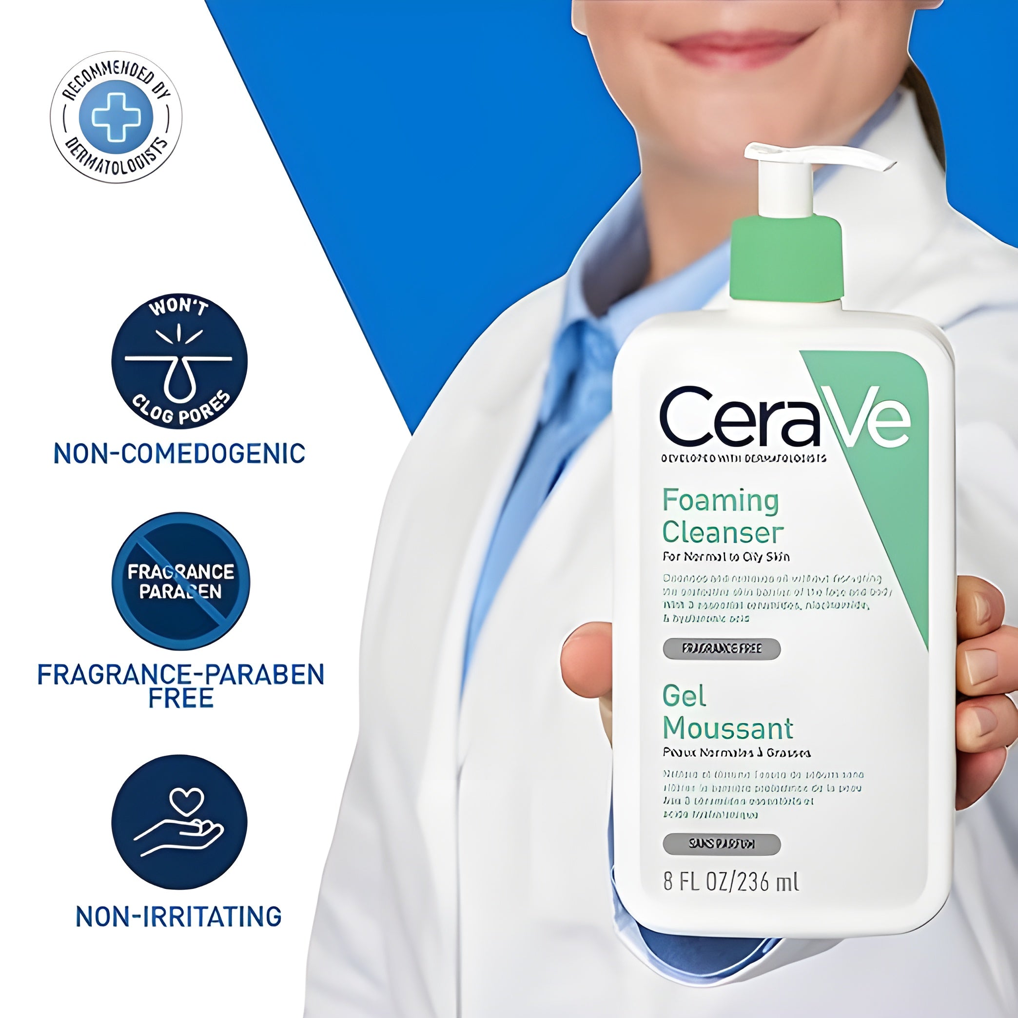 CeraVe Gel Moussant (236ml)